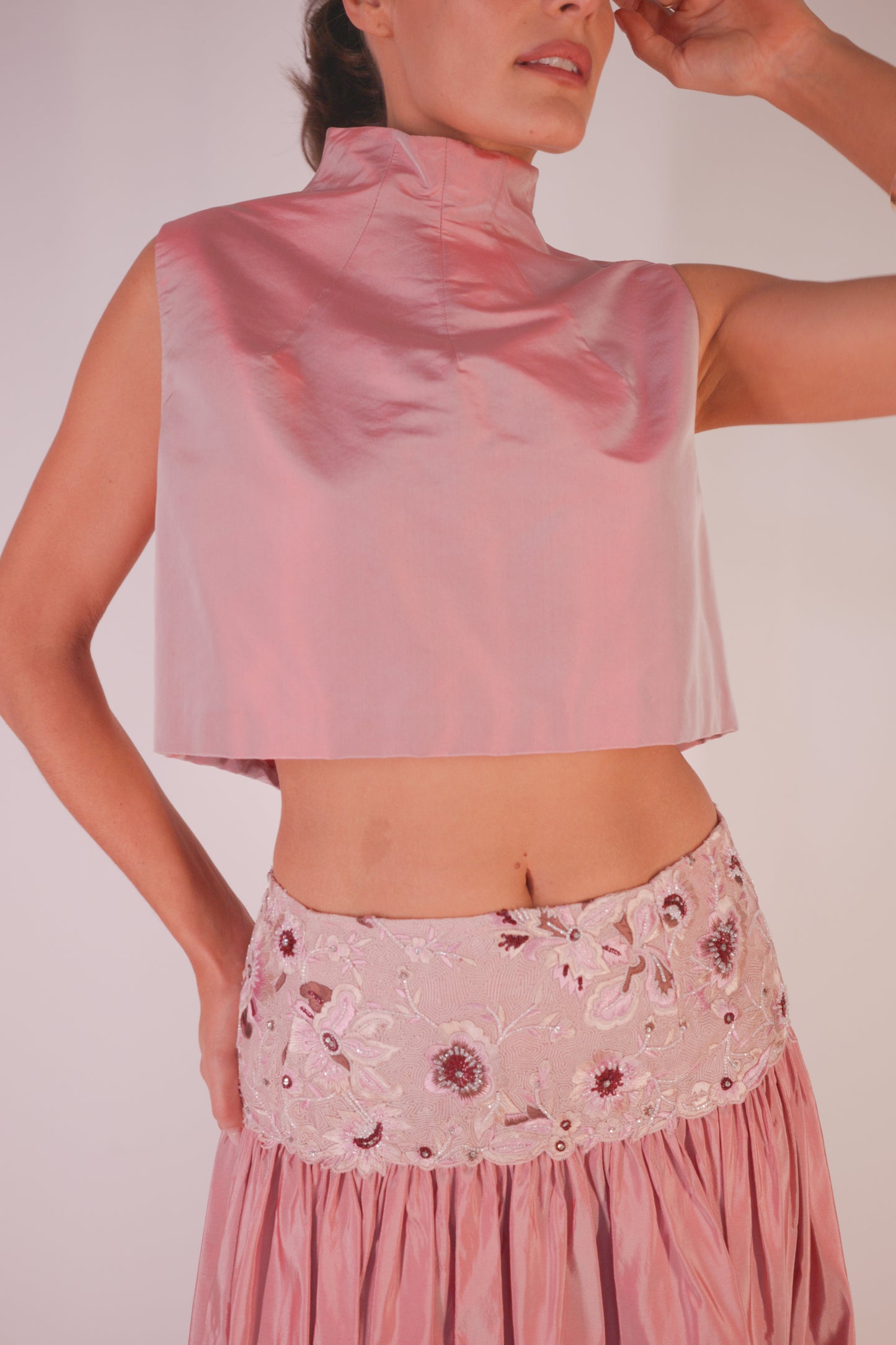 FW1999 Valentino silk gown