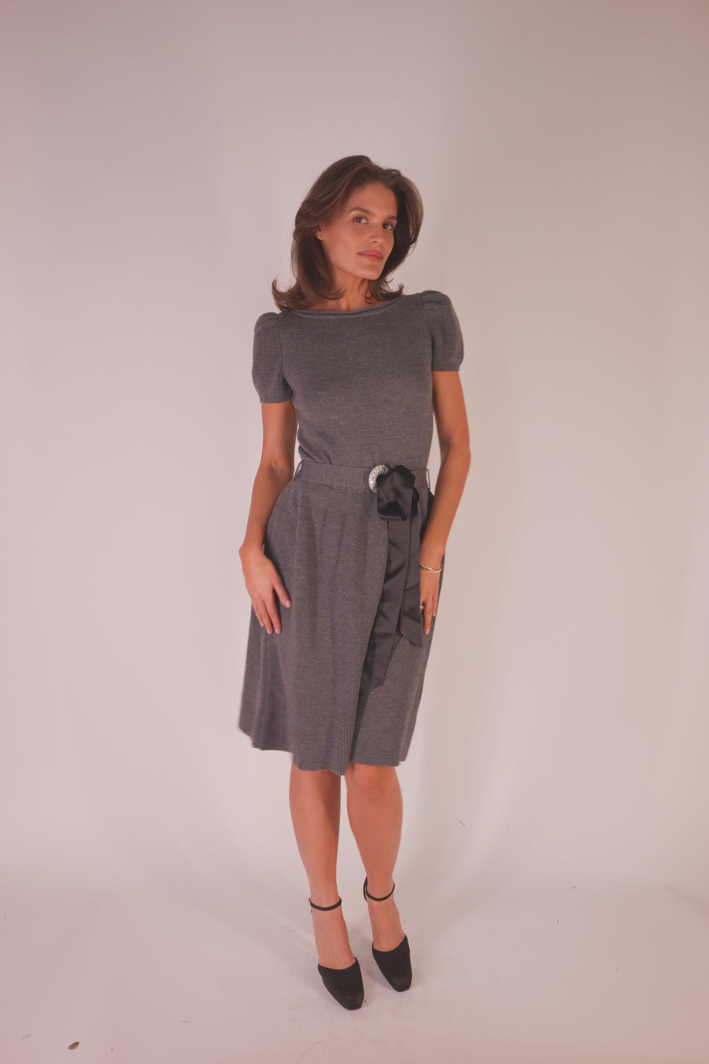 FW2005 Valentino wool dress