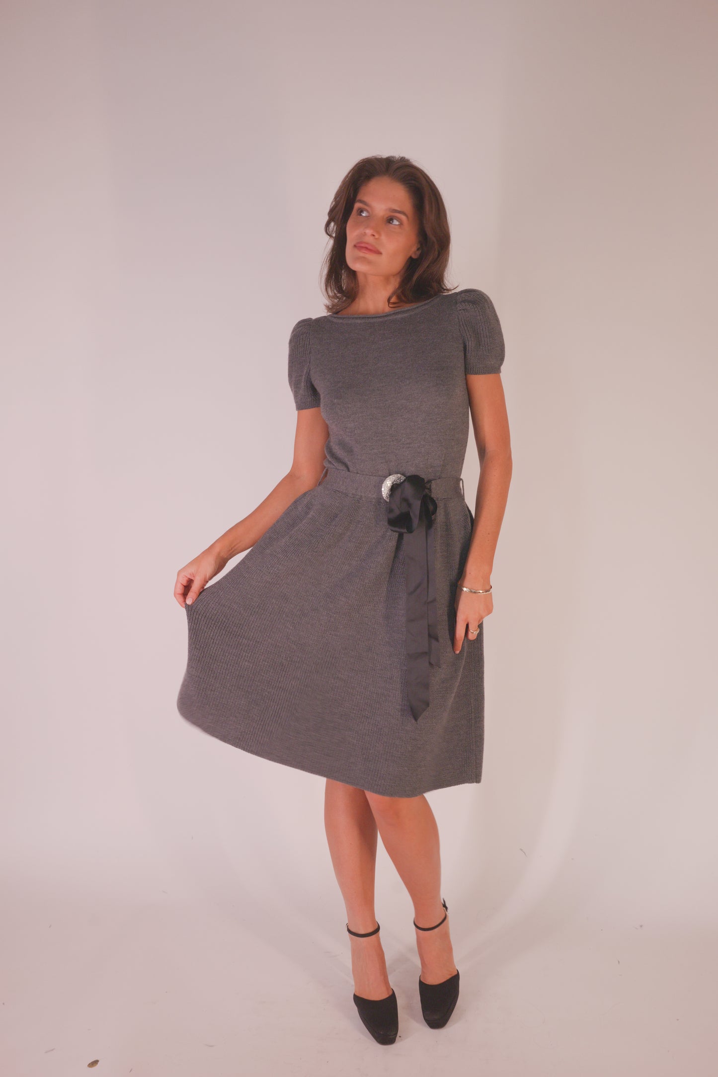 FW2005 Valentino wool dress