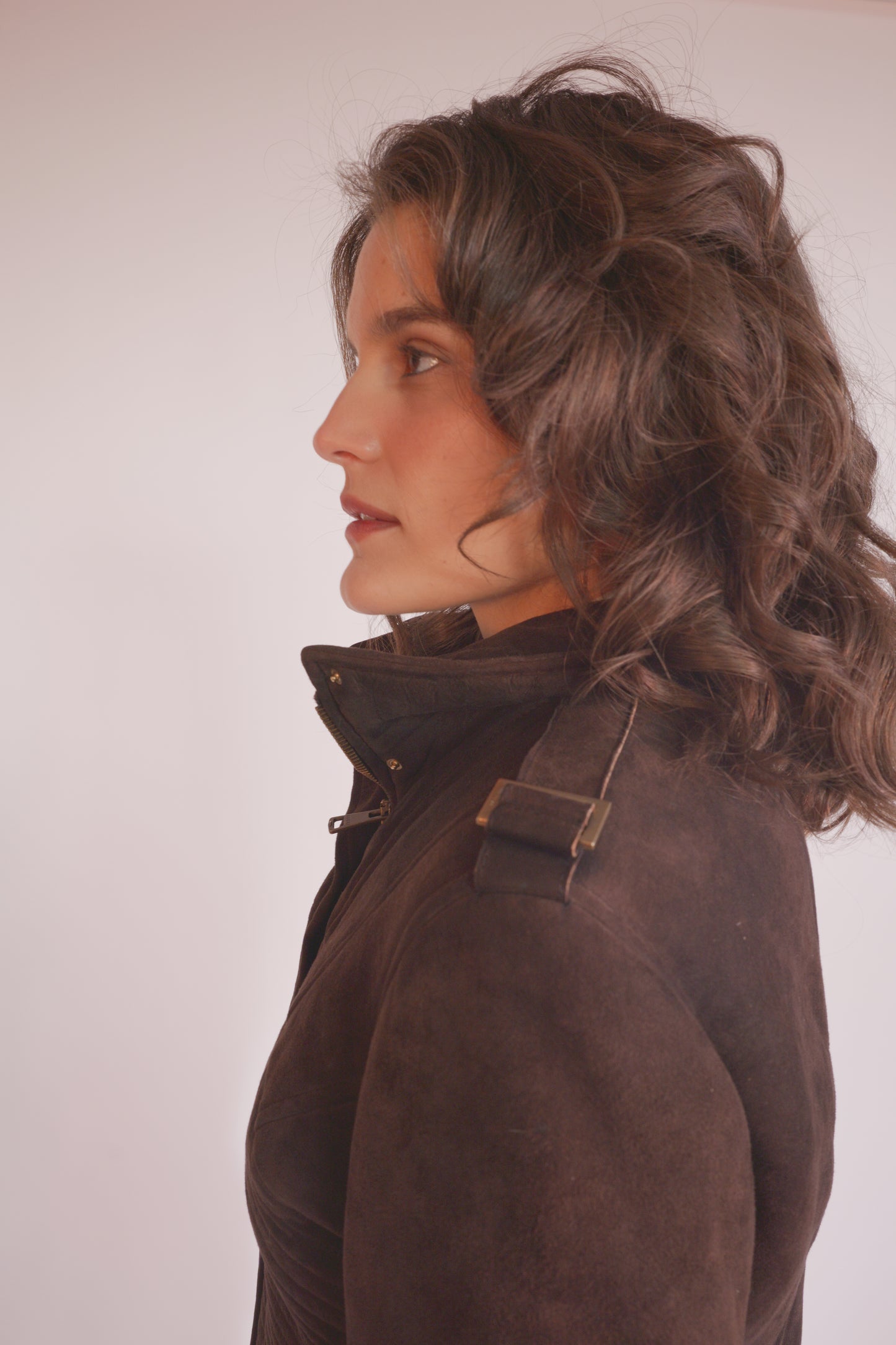 Gucci Suede and Fur Jacket