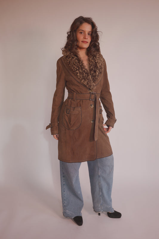 Vintage D&G brown coat