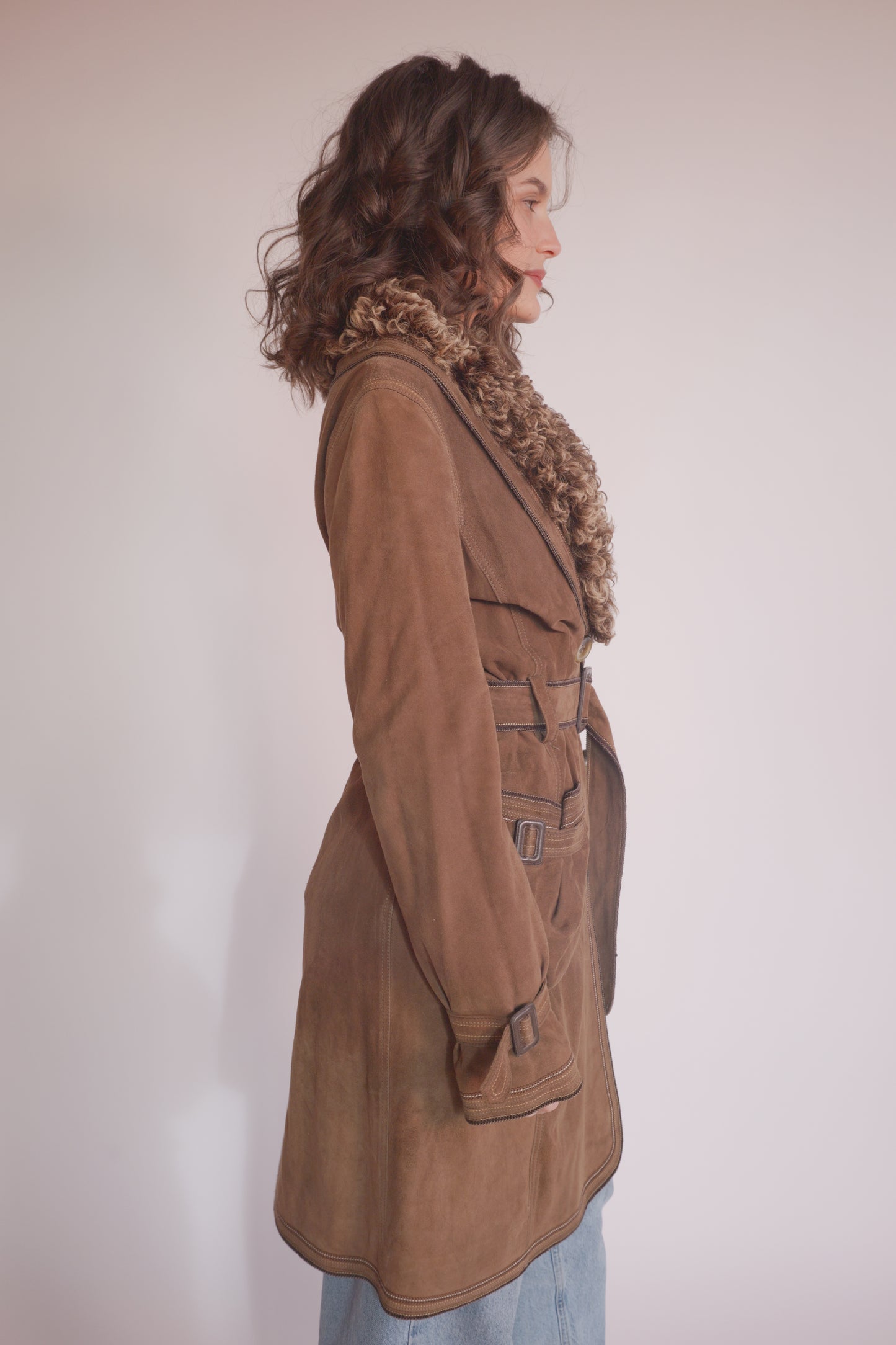 Vintage D&G brown coat