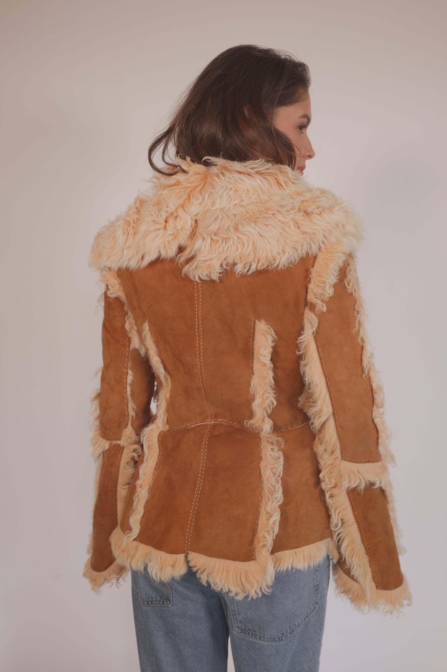 FW1999 Roberto Cavalli shearling coat