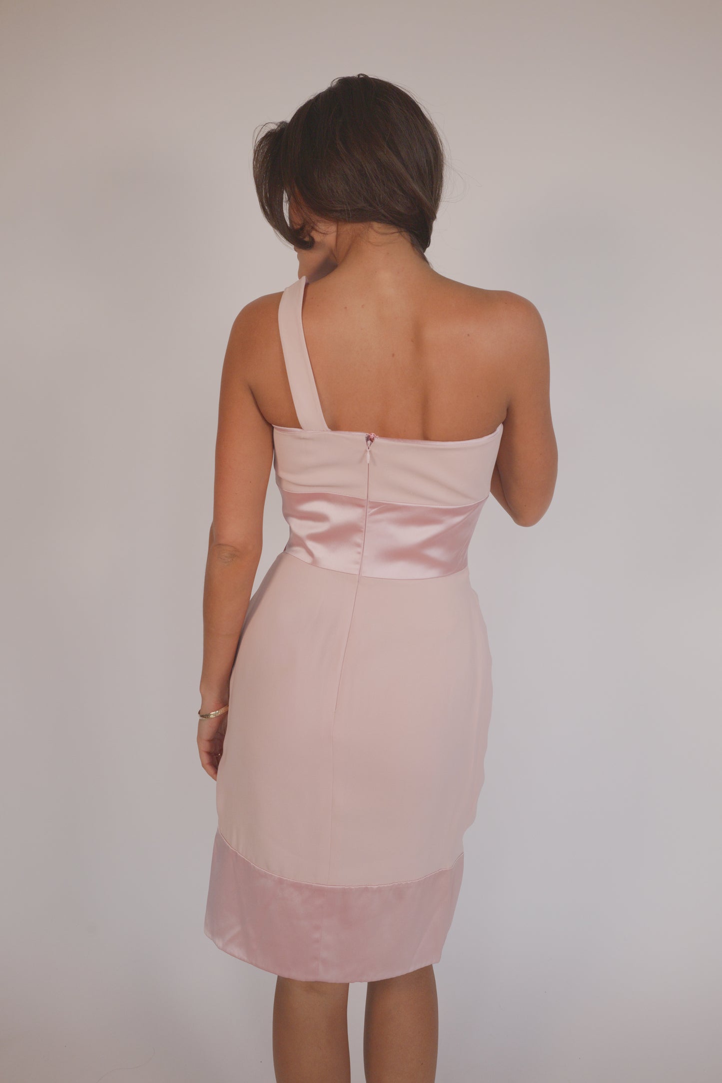 SS 2006 Valentino Corset Pink Silk Dress
