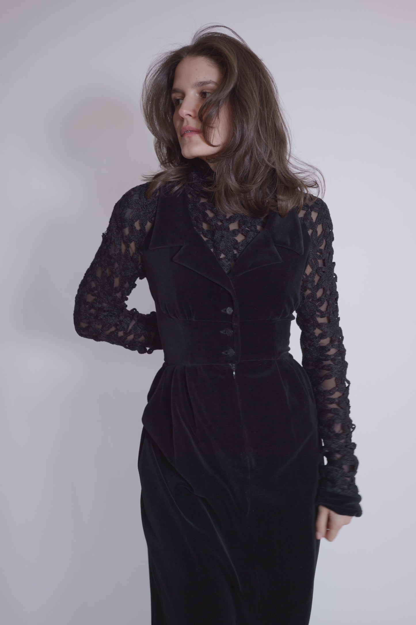 FW1993 Chloe by Karl Lagerfeld Dress