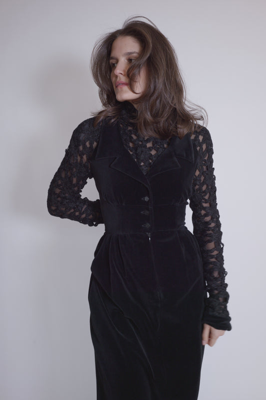 FW1993 Chloe by Karl Lagerfeld Dress