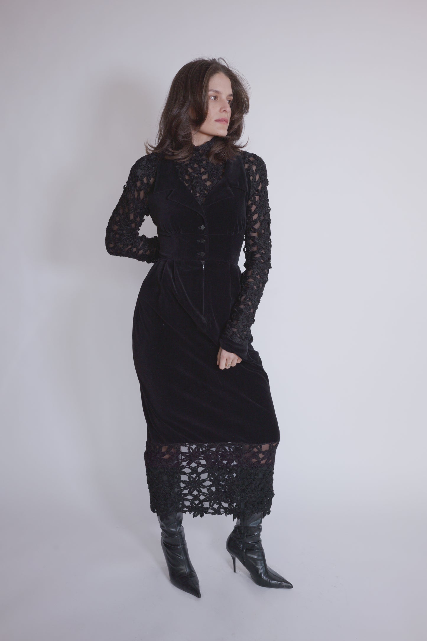 FW1993 Chloe by Karl Lagerfeld Dress