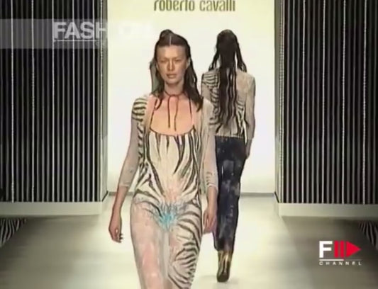 Roberto Cavalli SS1999 runway cardigan